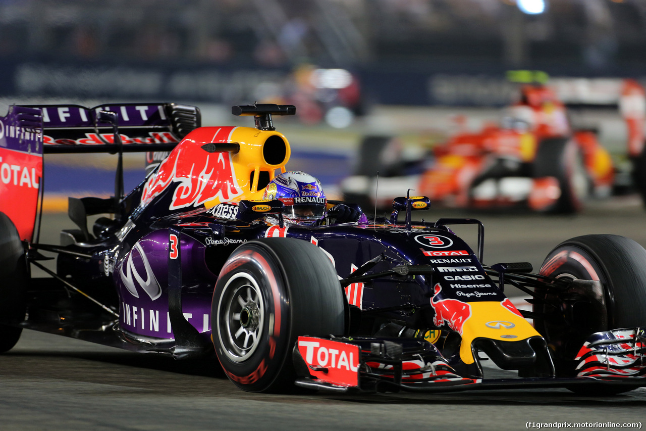 Ricciardo tout prêt de gagner à Singapour